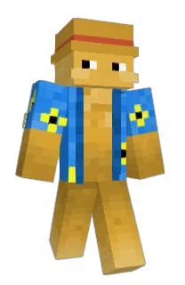 Front of Minecraft skin