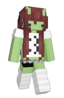 Front of MlZE's skin