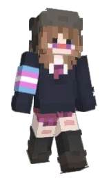 charade and merlin Minecraft skin — Slim model — first worn by ivorycelo