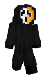 cod gray and black Minecraft skin — Slim model