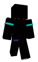 black and diesel Minecraft skin — Classic model — first worn by Dragon111011