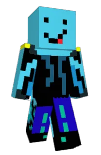 Front of BlaueQualle's skin