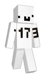 white and night rider Minecraft skin — Classic model