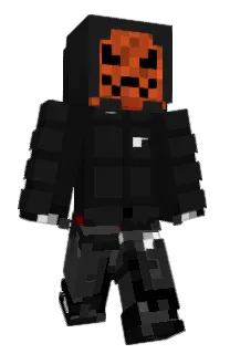 Front of Krrollo's skin