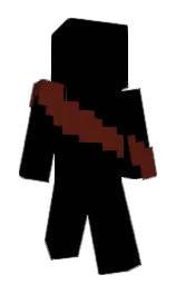 black and heath Minecraft skin — Classic model
