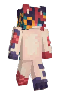 Front of heliianth's skin