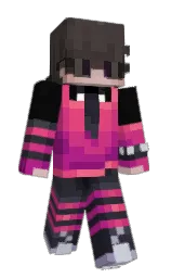 tuna and cerise Minecraft skin — Slim model