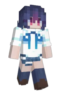 femboyrn Minecraft avatar full body