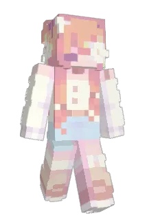 femsilent Minecraft avatar full body