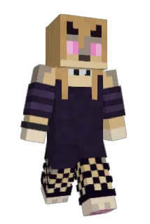 feral_graphite Minecraft avatar full body