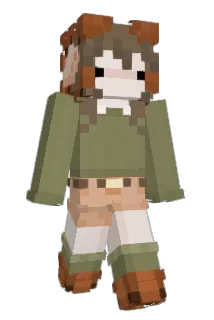 fernermikrofon Minecraft avatar full body