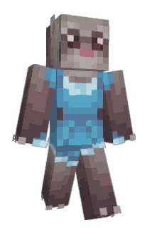 ferretfur Minecraft avatar full body