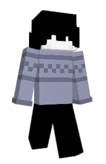 Front of Dynkus's skin