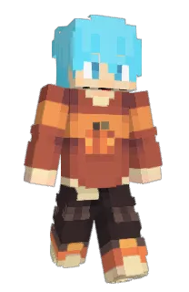 Front of Minecraft skin