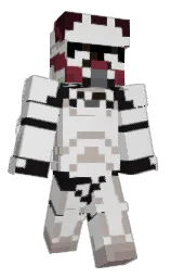 mercury and cod gray Minecraft skin — Classic model — first worn by __Angelic__