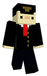 NiNiNikki's Minecraft skin wearing the Migrator cape