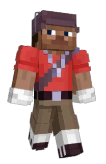 Front of Minecraft skin