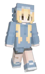 Slim Minecraft skin