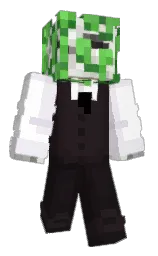 whisper and white Minecraft skin — Classic model — first worn by KittyGirl640