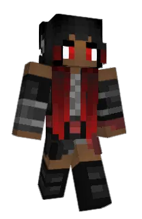 Front of APHNYX's skin