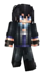 creeprer's Minecraft skin wearing the Twisted cape