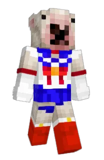 Front of co6o's skin