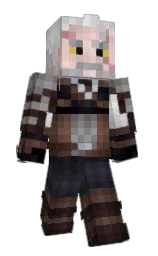 Fujiino's Minecraft skin wearing the Migrator cape