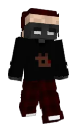 black and diesel Minecraft skin — Slim model