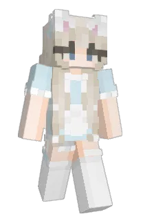 Front of Vikii's skin