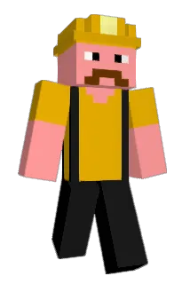 ff4500 Minecraft avatar full body