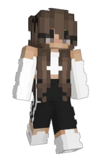 Front of Donnrine's skin