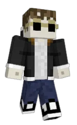 fjordnob1's Minecraft skin wearing the Menace cape
