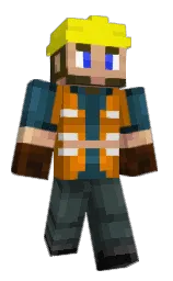 Robeqqq's Minecraft skin wearing the Migrator cape