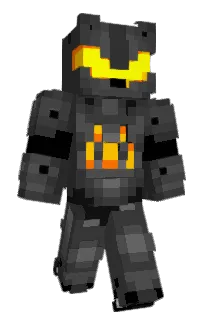 Front of cokemite's skin