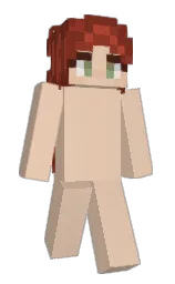 just right and burnt umber Minecraft skin — Slim model — first worn by NyxInfinitum