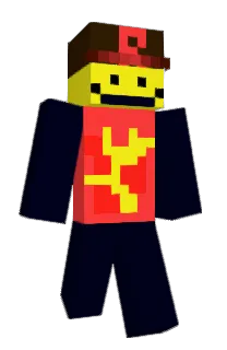Front of Minecraft skin
