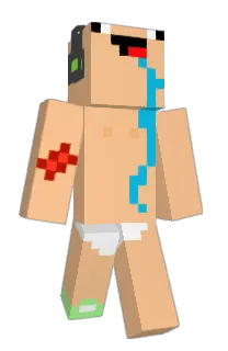 Front of Minecraft skin
