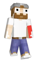 Dingledoller's Minecraft skin wearing the Vanilla cape