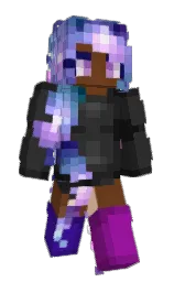 LunaDW's Minecraft skin wearing the Migrator cape