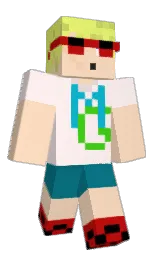 MartGaming's Minecraft skin wearing the Migrator cape