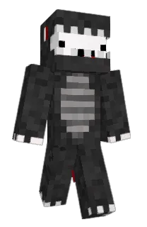 Front of Zwirl's skin