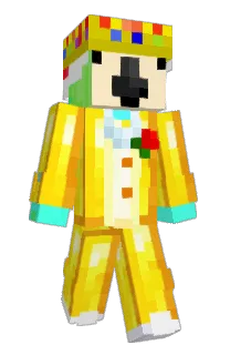 Front of Minecraft skin