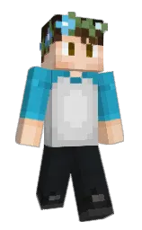 shark and curious blue Minecraft skin — Slim model — first worn by JMC_Canuck