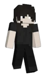 pearl bush and cod gray Minecraft skin — Slim model — first worn by uatl
