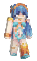 Slim Minecraft skin