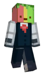pickled bluewood and blue charcoal Minecraft skin — Classic model