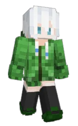 catskill white and goblin Minecraft skin — Slim model