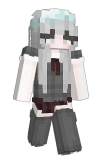 Front of Poizy's skin