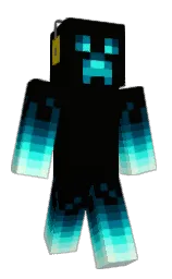 MoKthe1's Minecraft skin wearing the Migrator cape