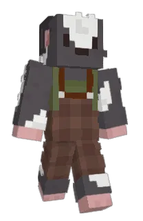 Front of Minecraft skin
